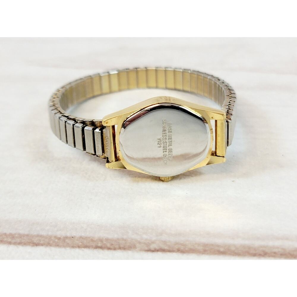 Vintage Advance Women's Quartz Watch Gold Tone Band 20mm Case- New Battery - Picture 11 of 14